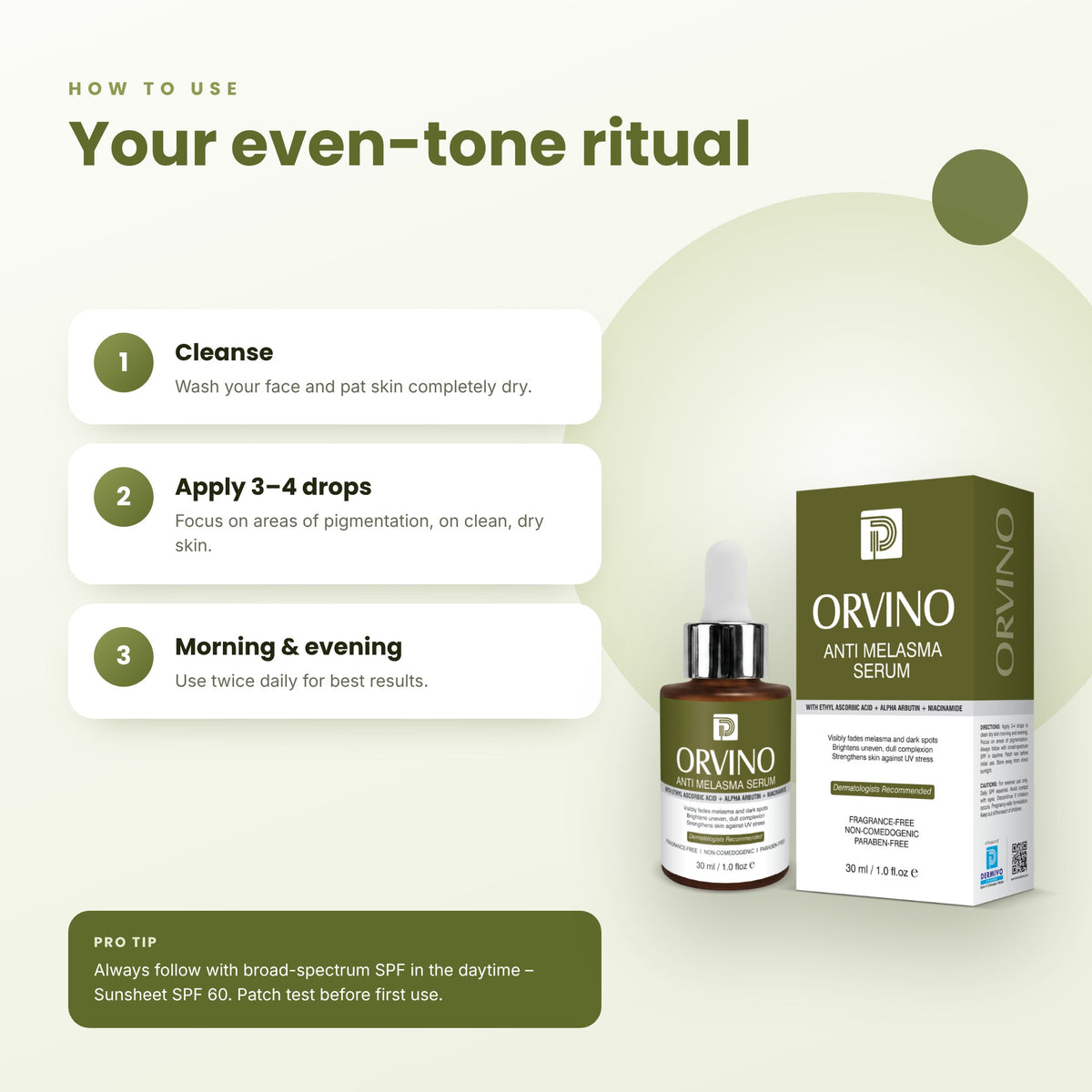 Orvino Anti Melasma Serum